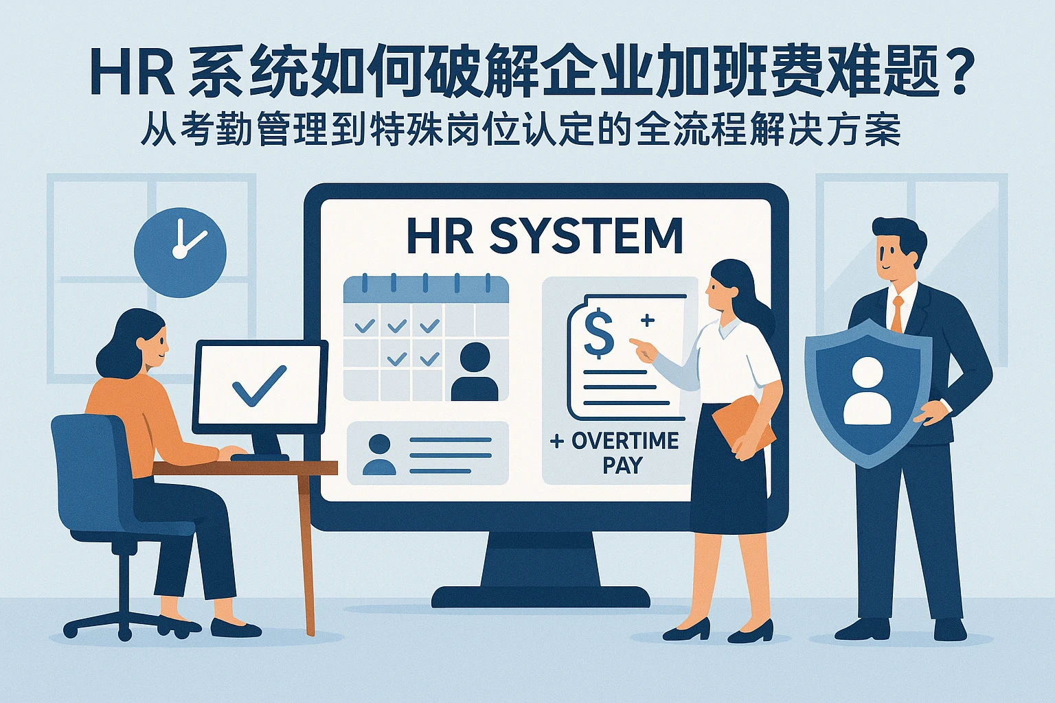 HR系统如何破解企业加班费难题？从考勤管理到特殊岗位认定的全流程解决方案
