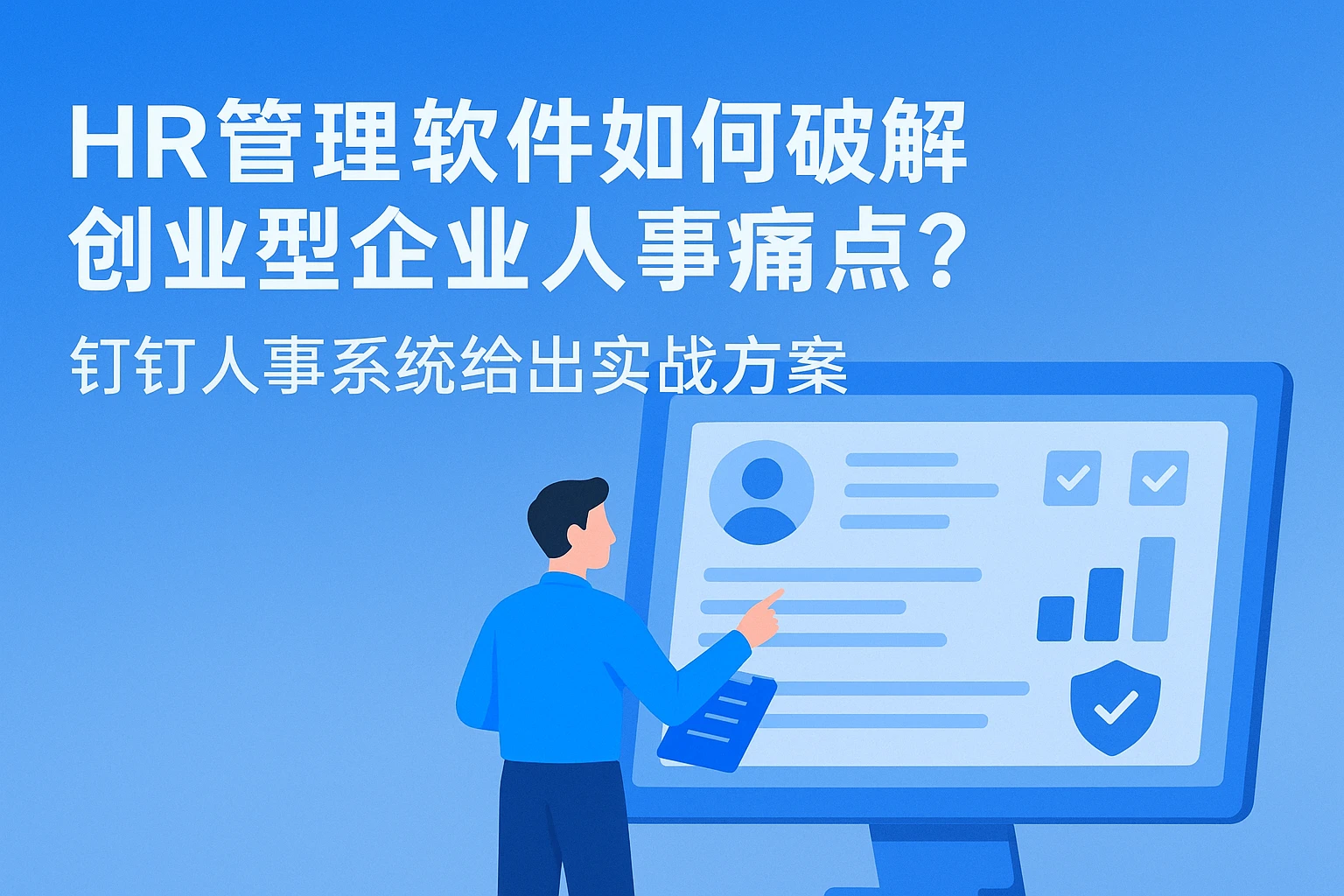 HR管理软件如何破解创业型企业人事痛点？钉钉人事系统给出实战方案