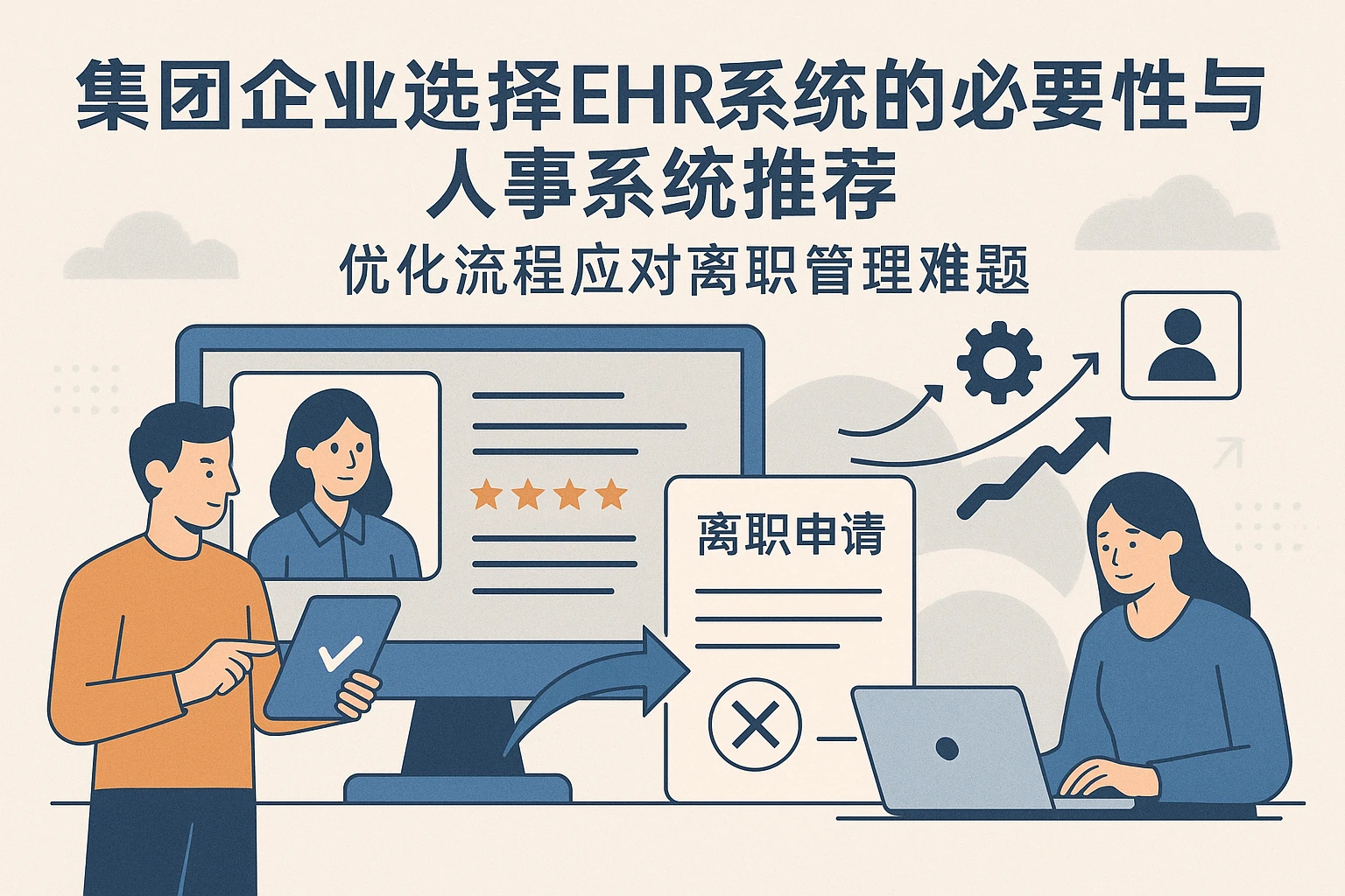 集团企业选择EHR系统的必要性与人事系统推荐——优化流程应对离职管理难题
