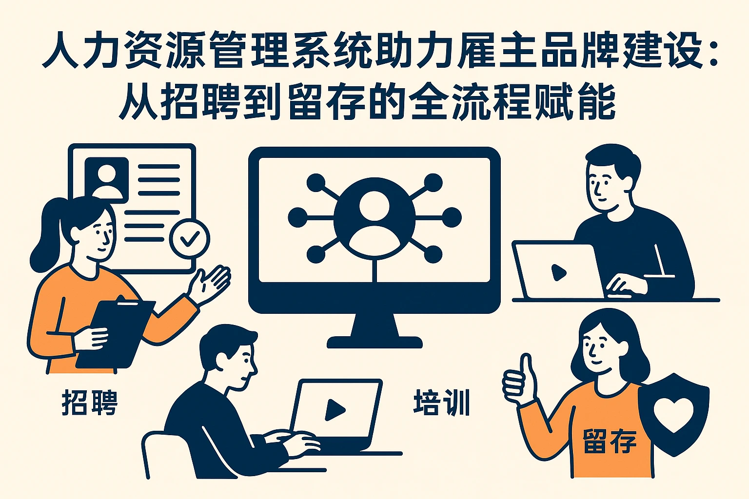 人力资源管理系统助力雇主品牌建设：从招聘到留存的全流程赋能