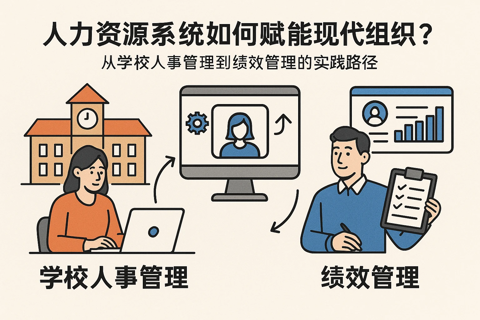 人力资源系统如何赋能现代组织？从学校人事管理到绩效管理的实践路径