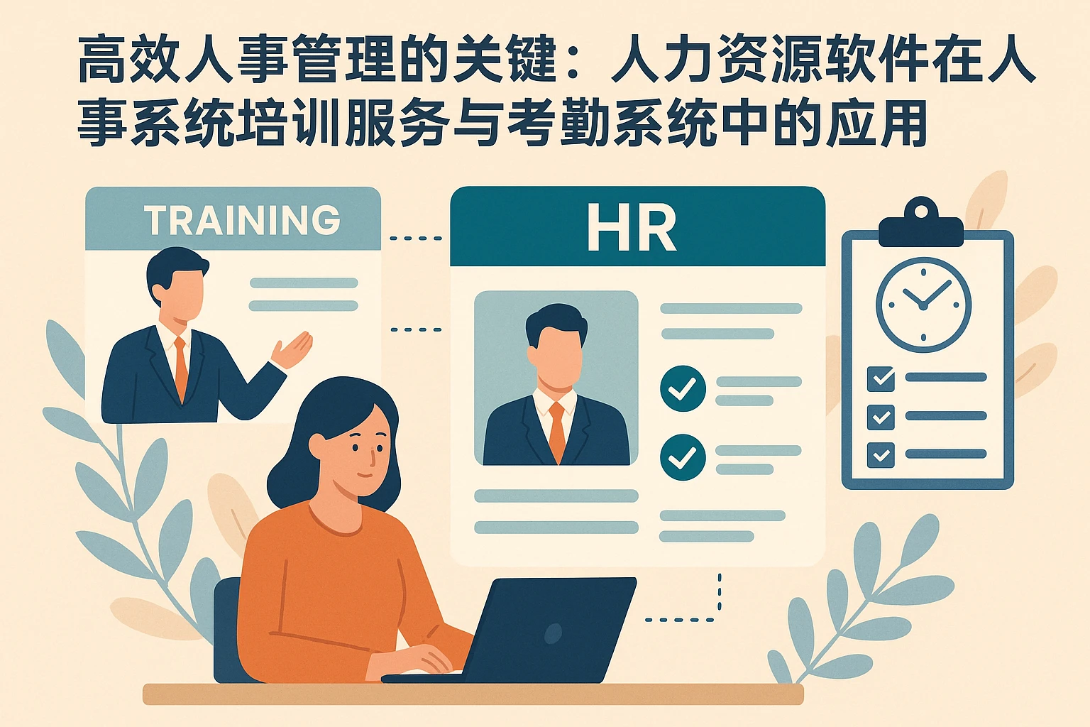 高效人事管理的关键：人力资源软件在人事系统培训服务与考勤系统中的应用