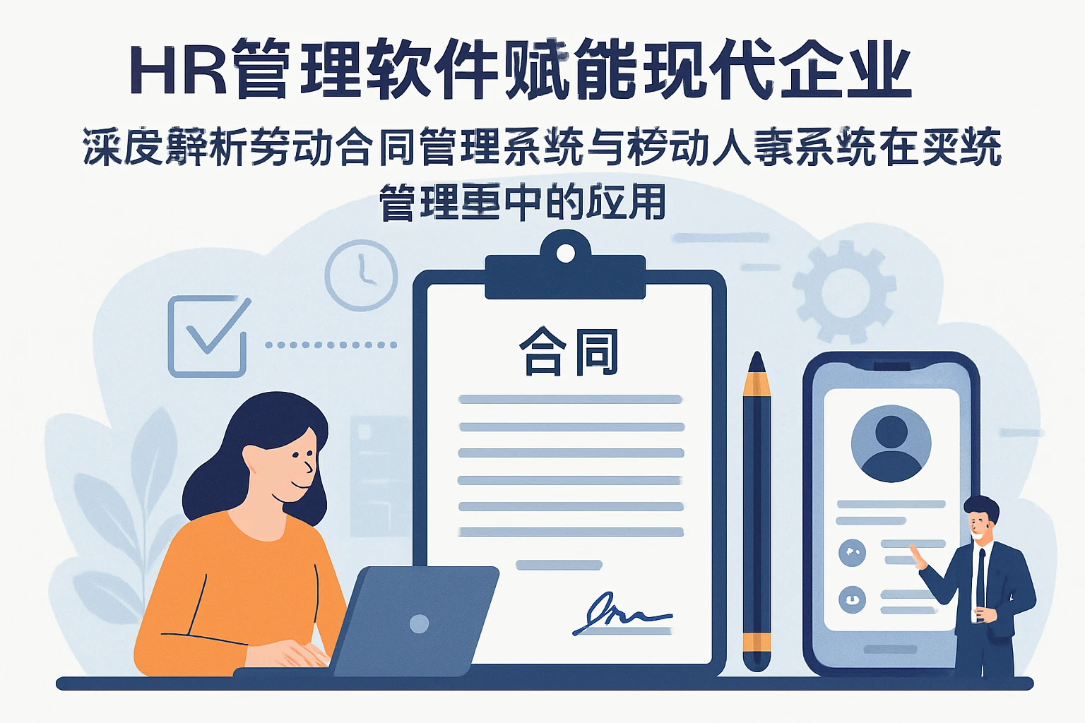 HR管理软件赋能现代企业：深度解析劳动合同管理系统与移动人事系统在实际管理中的应用