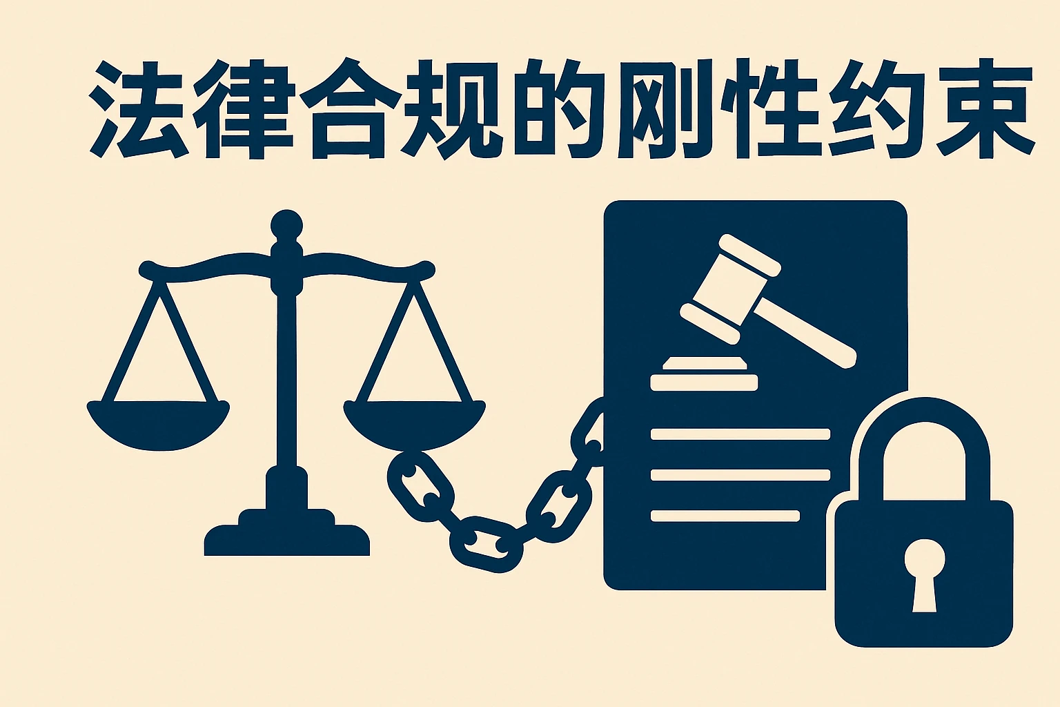 2. 法律合规的刚性约束