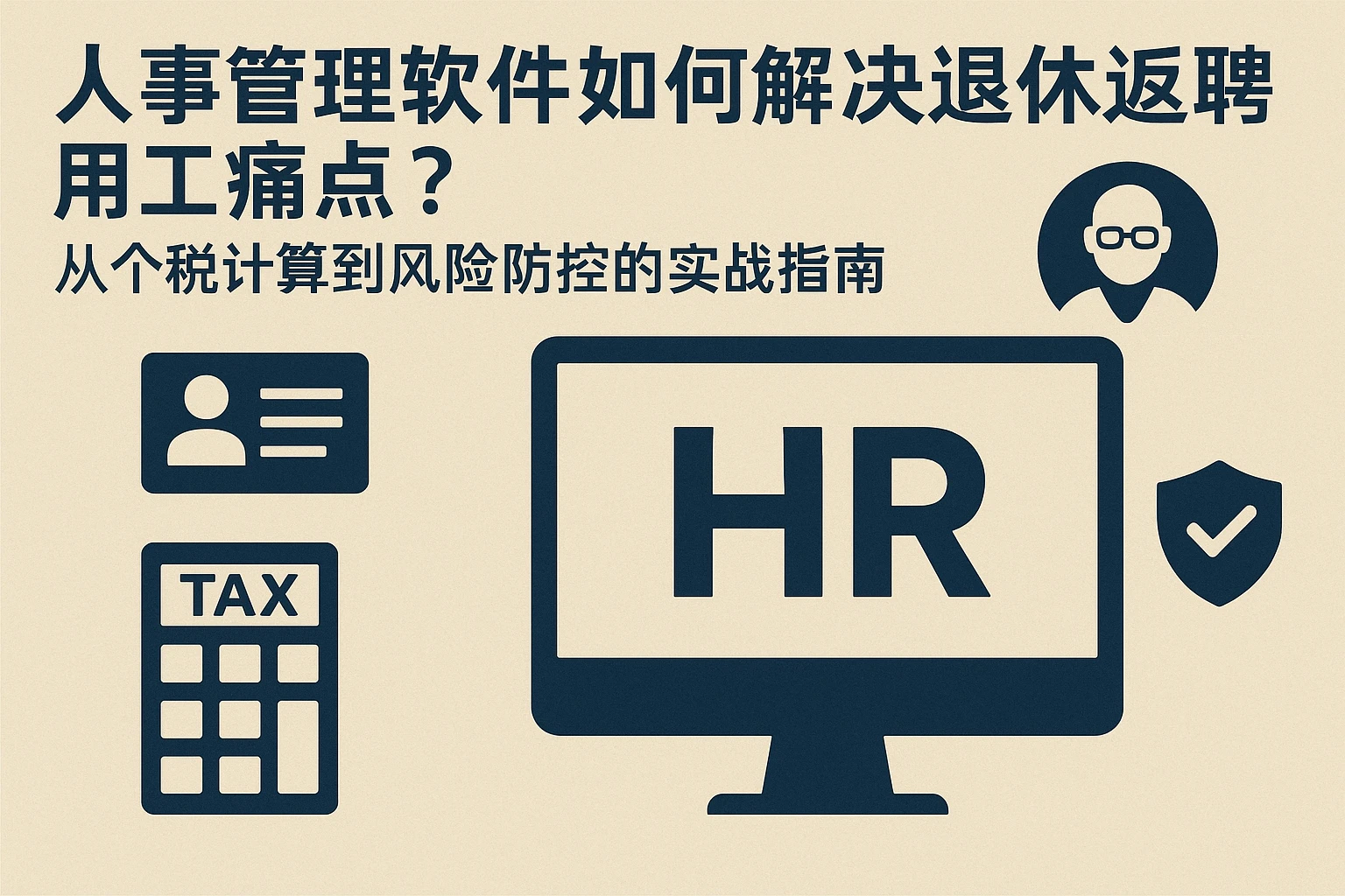 人事管理软件如何解决退休返聘用工痛点？从个税计算到风险防控的实战指南