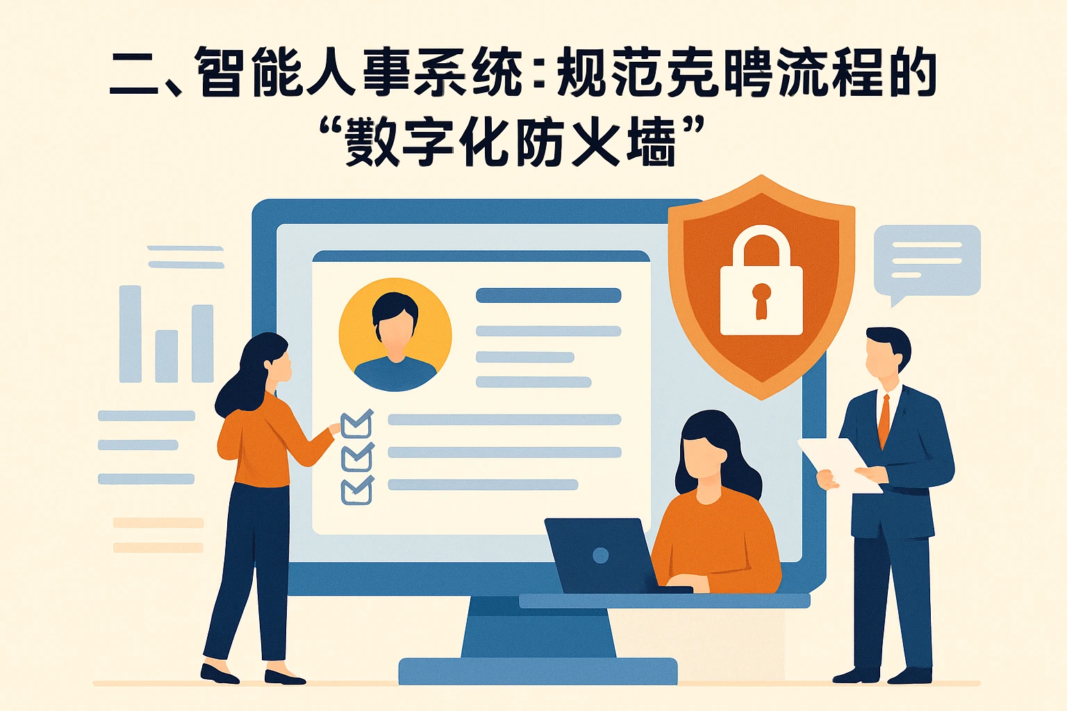 二、智能人事系统：规范竞聘流程的“数字化防火墙”