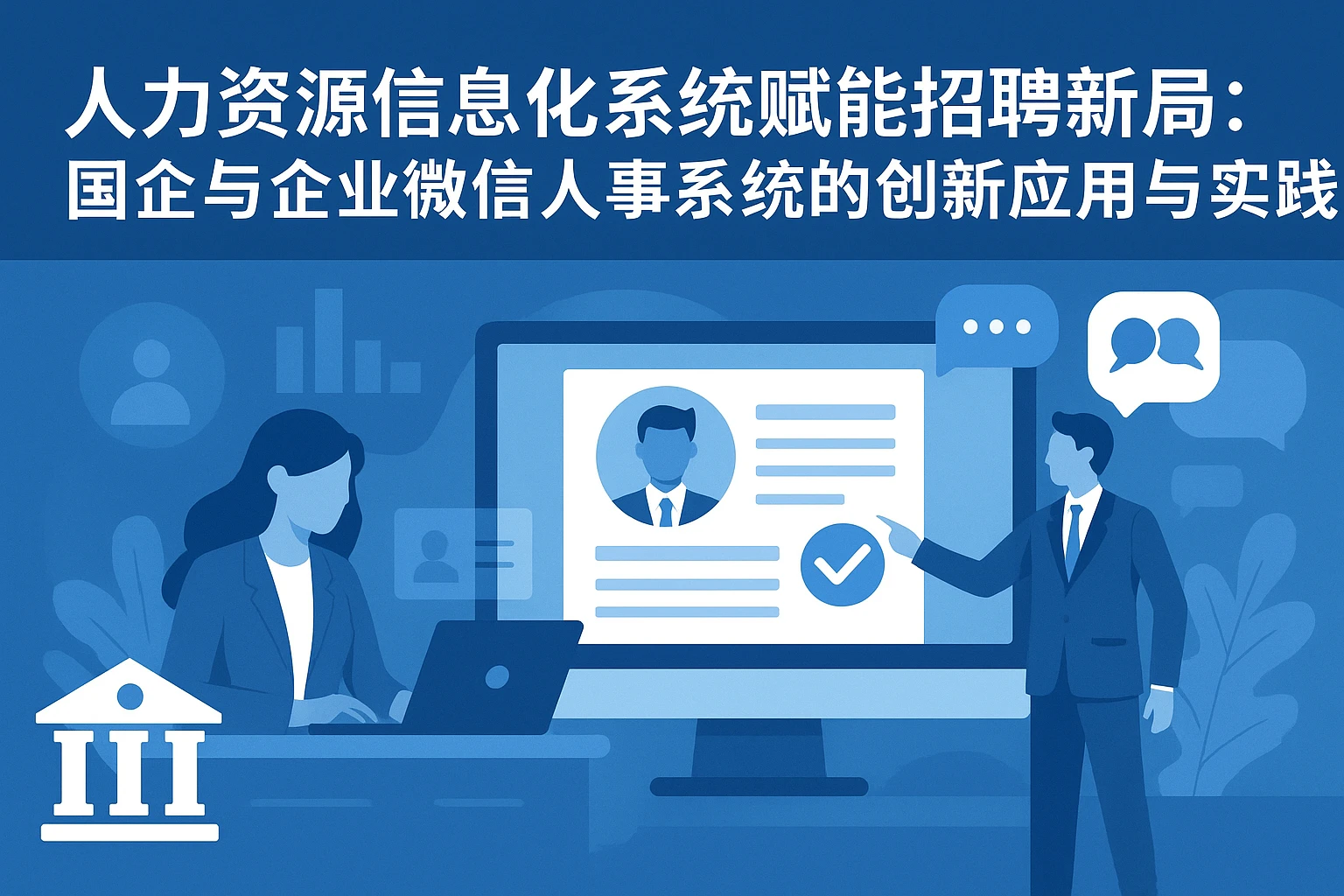 人力资源信息化系统赋能招聘新局：国企与企业微信人事系统的创新应用与实践