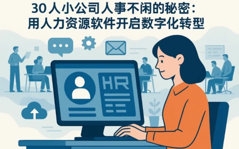 30人小公司人事不闲的秘密：用人力资源软件开启数字化转型