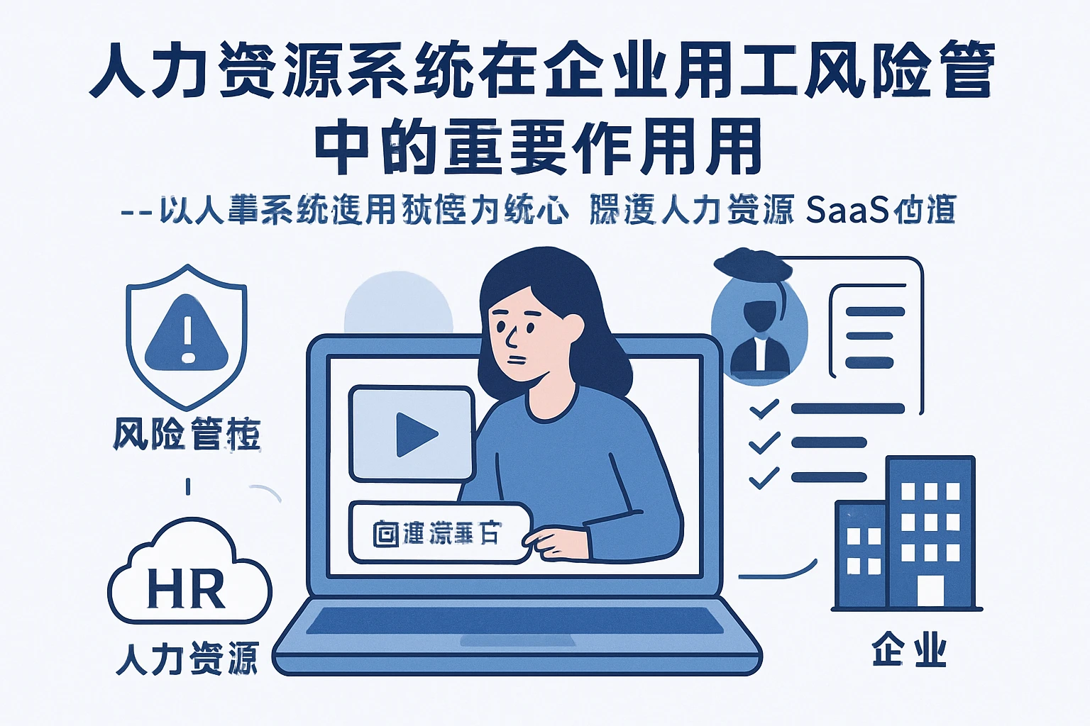 人力资源系统在企业用工风险管控中的重要作用——以人事系统使用教程为核心解读人力资源SaaS价值