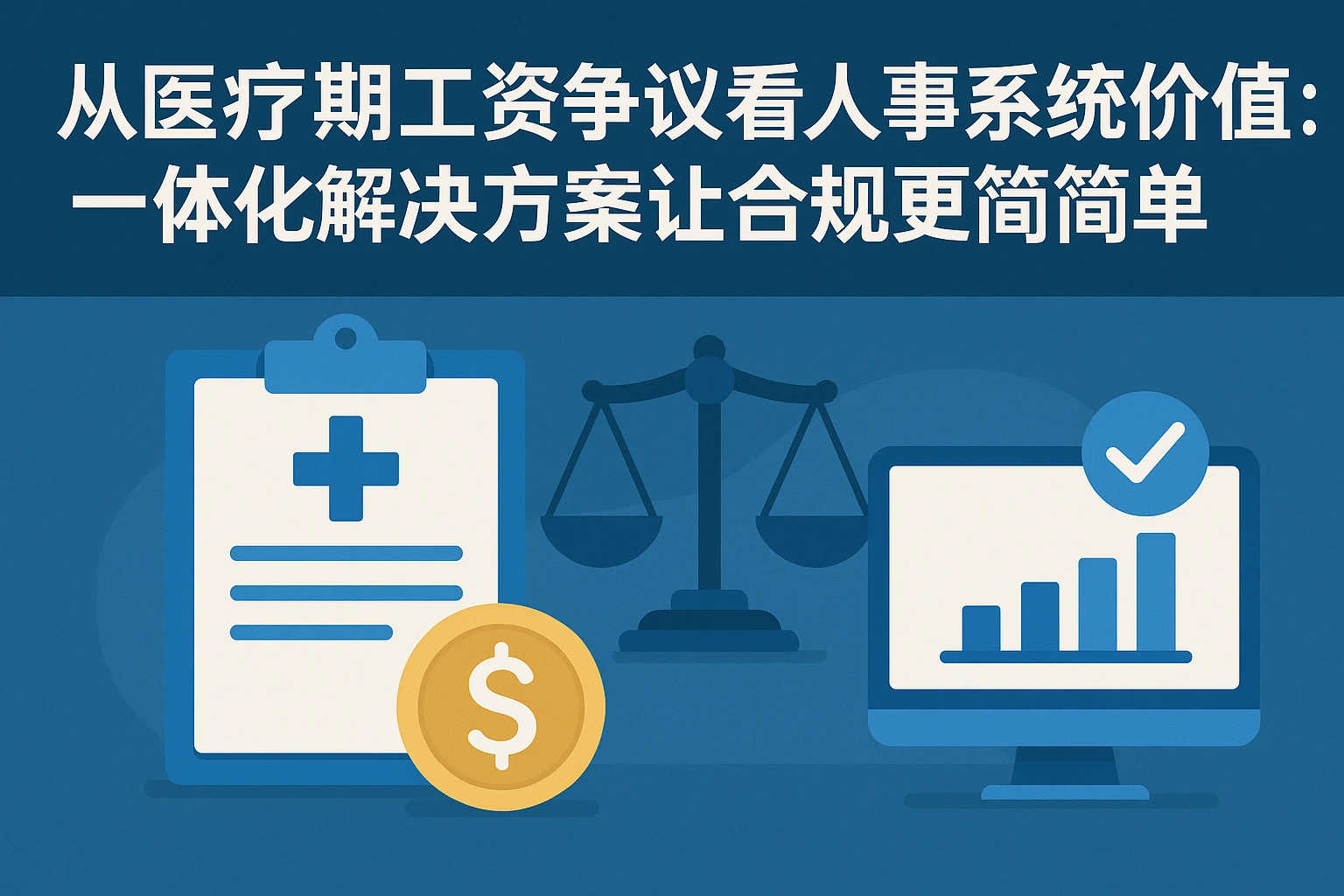 从医疗期工资争议看人事系统价值：一体化解决方案让合规更简单