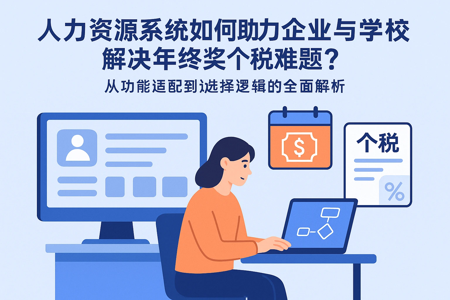 人力资源系统如何助力企业与学校解决年终奖个税难题？从功能适配到选择逻辑的全面解析