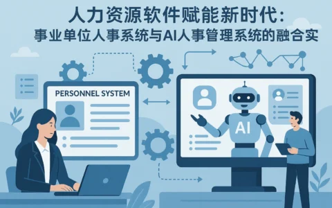 人力资源软件赋能新时代：事业单位人事系统与AI人事管理系统的融合实践