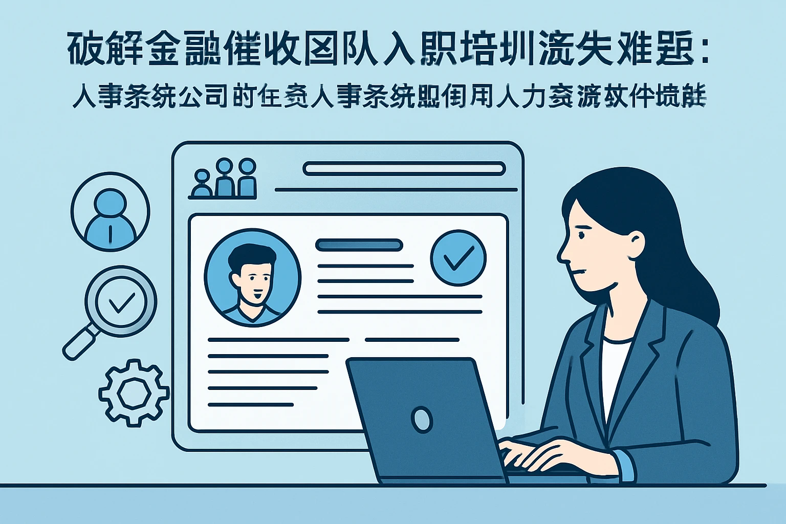 破解金融催收团队入职培训流失难题：人事系统公司的在线人事系统如何用人力资源软件赋能