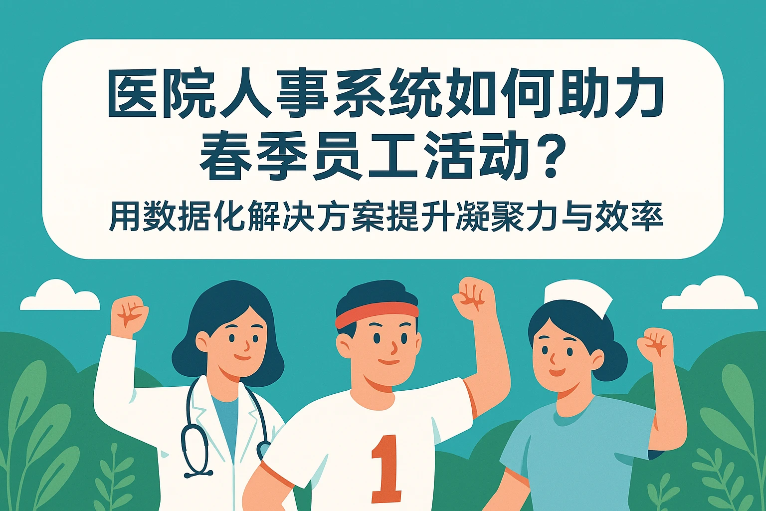 医院人事系统如何助力春季员工活动？用数据化解决方案提升凝聚力与效率