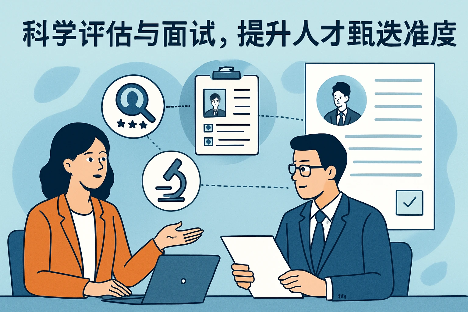 科学评估与面试，提升人才甄选准度