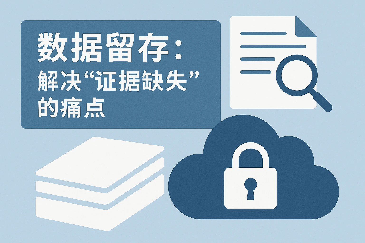 2. 数据留存：解决“证据缺失”的痛点
