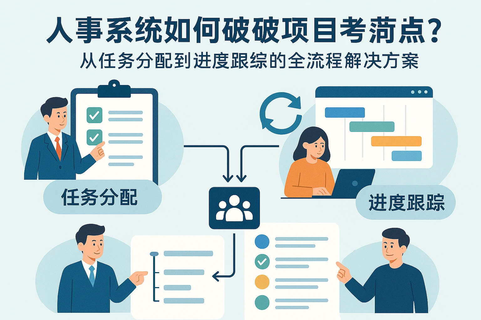 人事系统如何破解项目考核痛点？从任务分配到进度跟踪的全流程解决方案