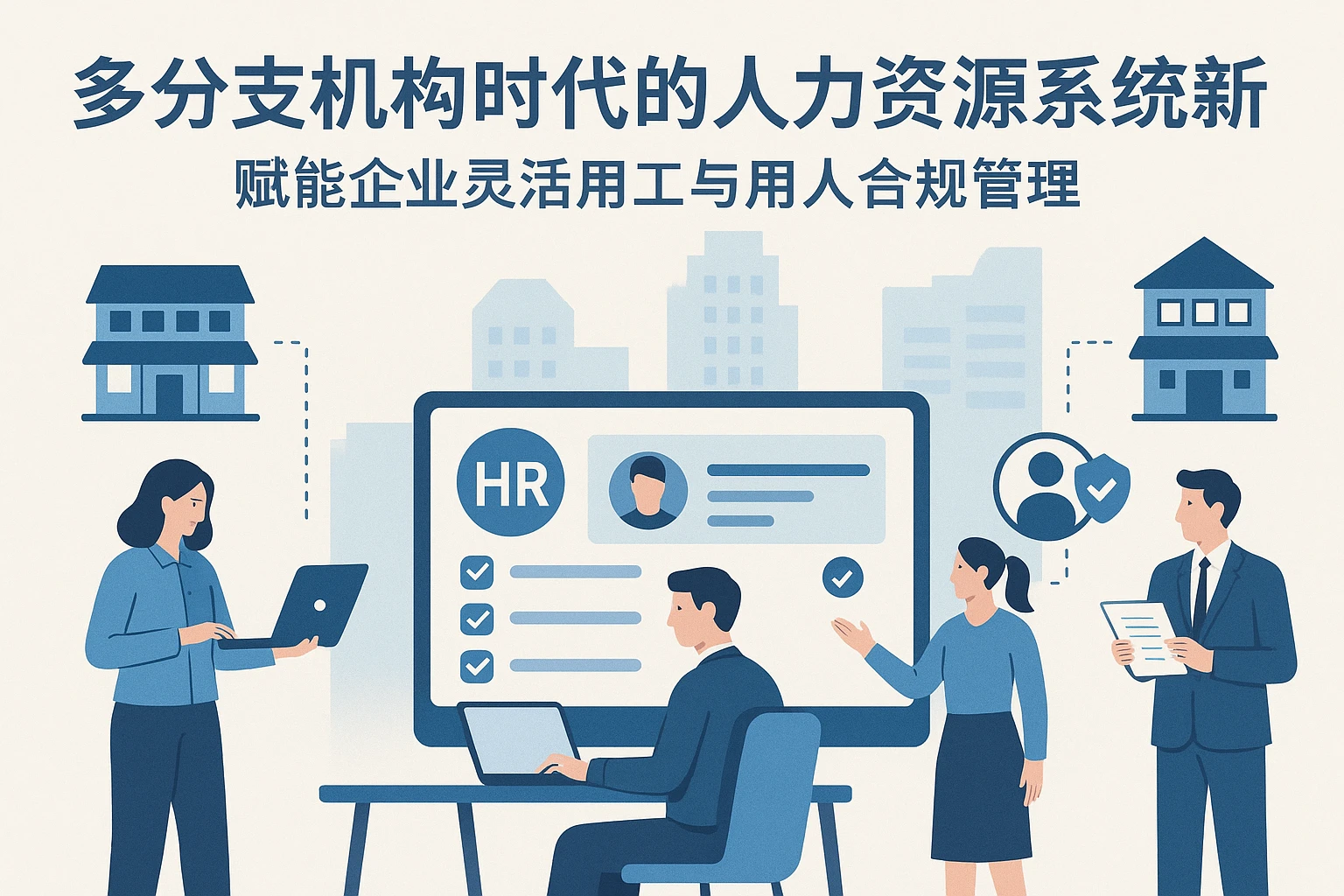 多分支机构时代的人力资源系统创新：赋能企业灵活用工与用人合规管理