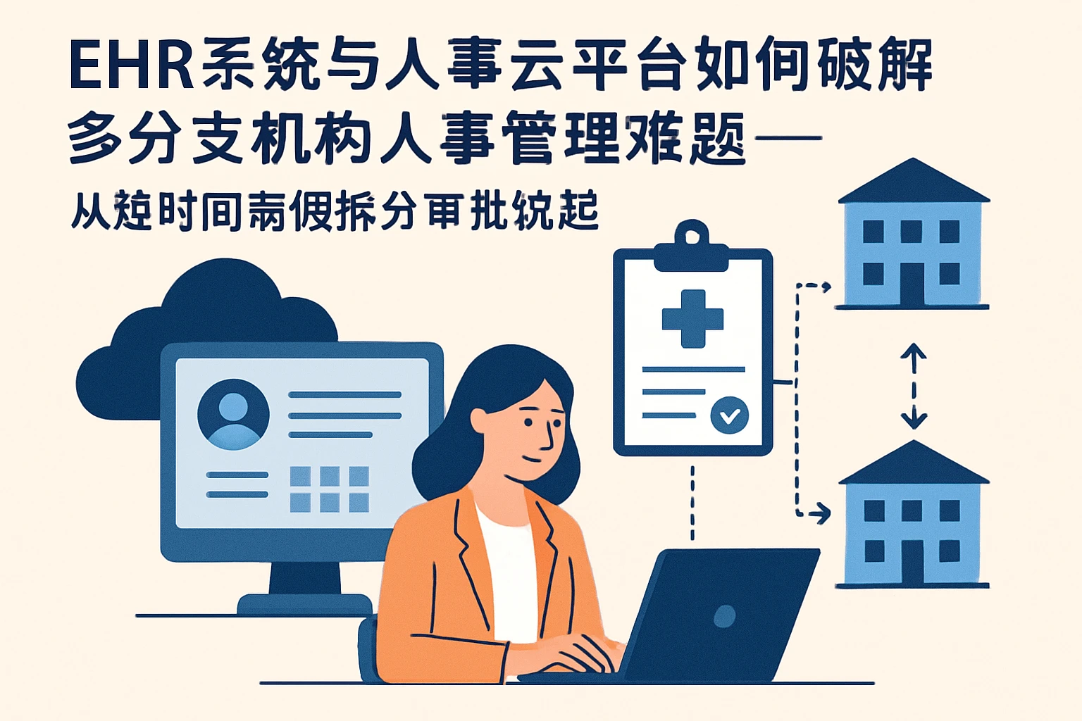 EHR系统与人事云平台如何破解多分支机构人事管理难题——从短时间病假拆分审批说起