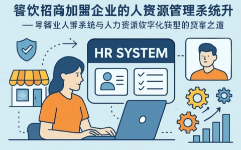餐饮招商加盟企业的人力资源管理系统升级——零售业人事系统与人力资源数字化转型的变革之道