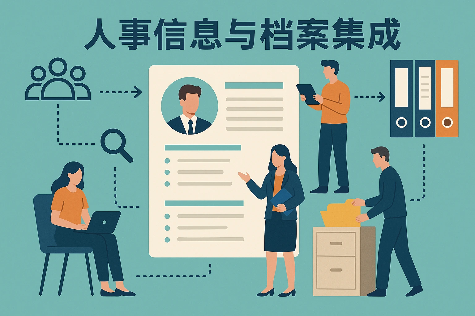 人事信息与档案集成