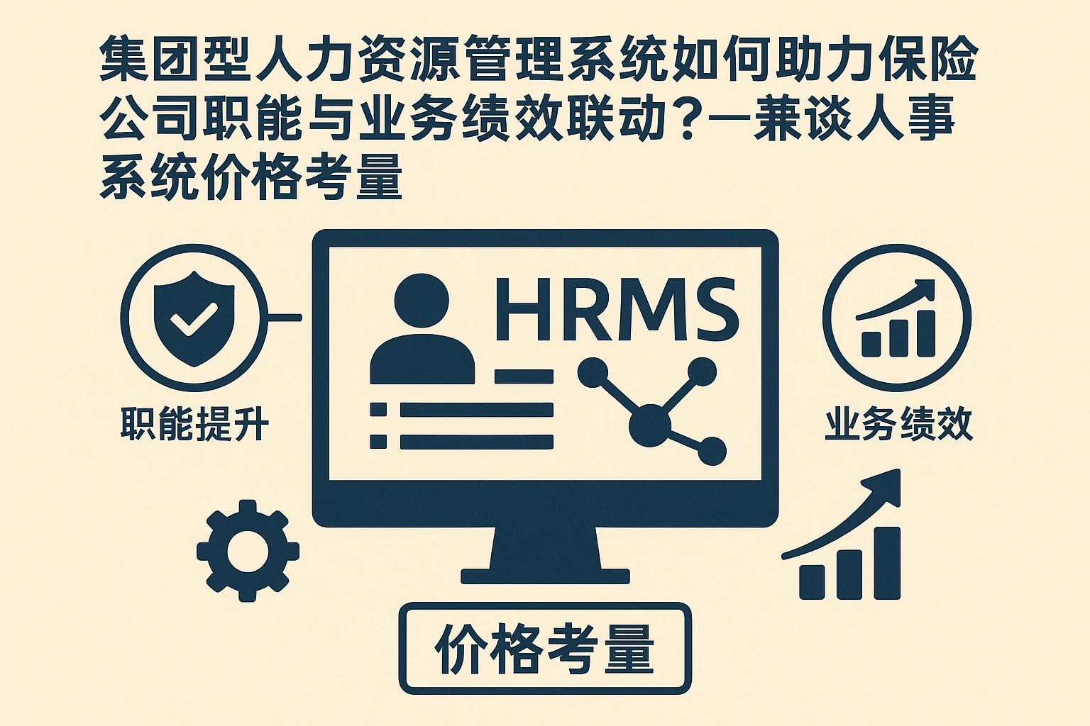 集团型人力资源管理系统如何助力保险公司职能与业务绩效联动？——兼谈人事系统价格考量