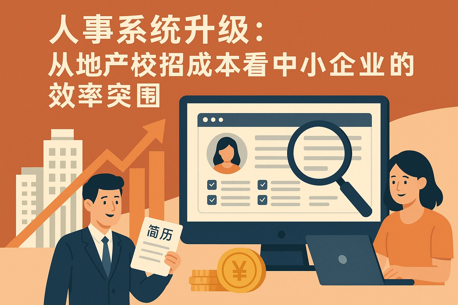 人事系统升级：从地产校招成本看中小企业的效率突围