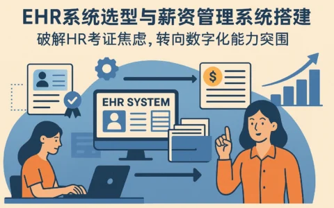 EHR系统选型与薪资管理系统搭建：破解HR考证焦虑，转向数字化能力突围