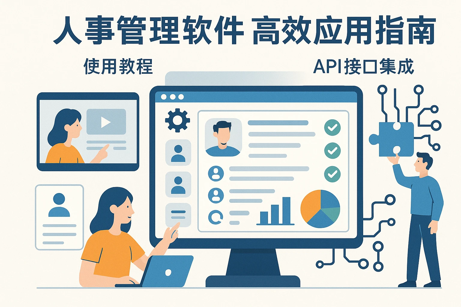 人事管理软件高效应用指南：从使用教程到API接口集成