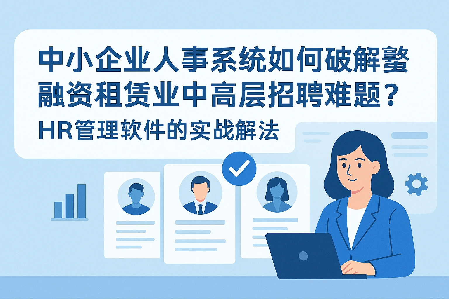 中小企业人事系统如何破解融资租赁业中高层招聘难题？HR管理软件的实战解法
