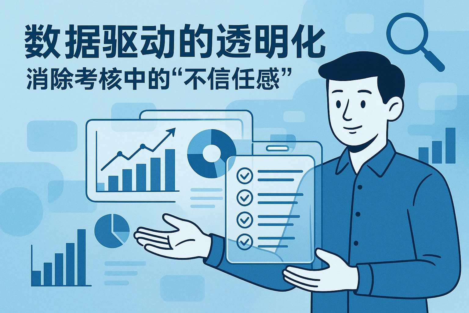 2. 数据驱动的透明化：消除考核中的“不信任感”