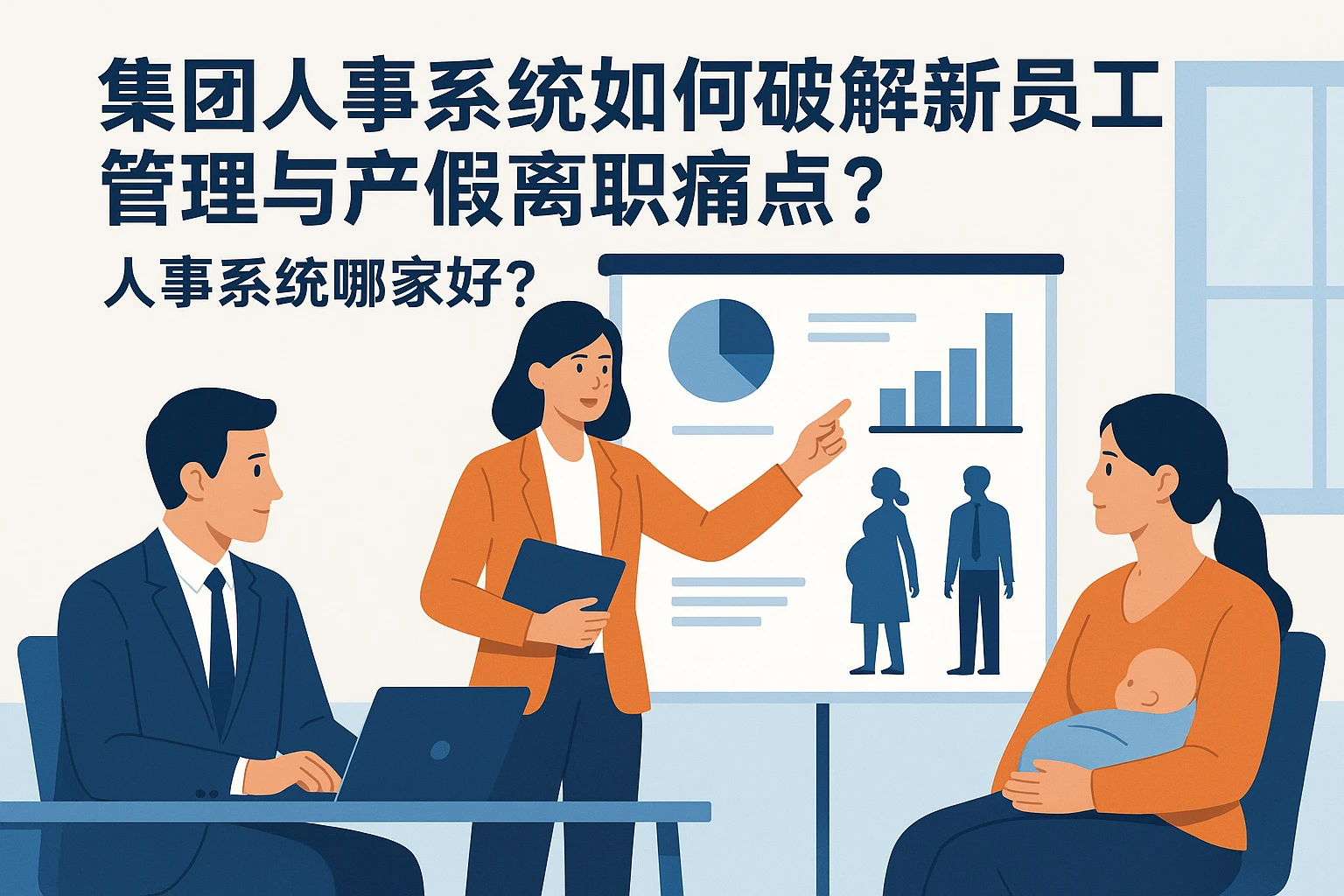 集团人事系统如何破解新员工管理与产假离职痛点？人事系统哪家好？