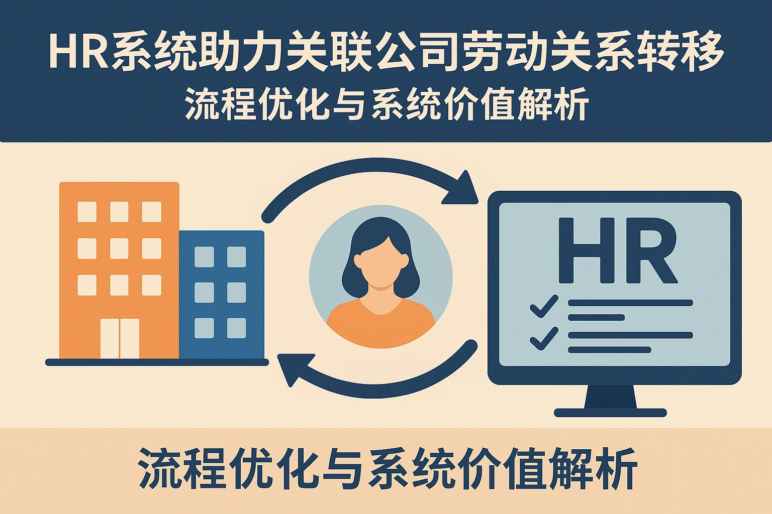 HR系统助力关联公司劳动关系转移：流程优化与系统价值解析