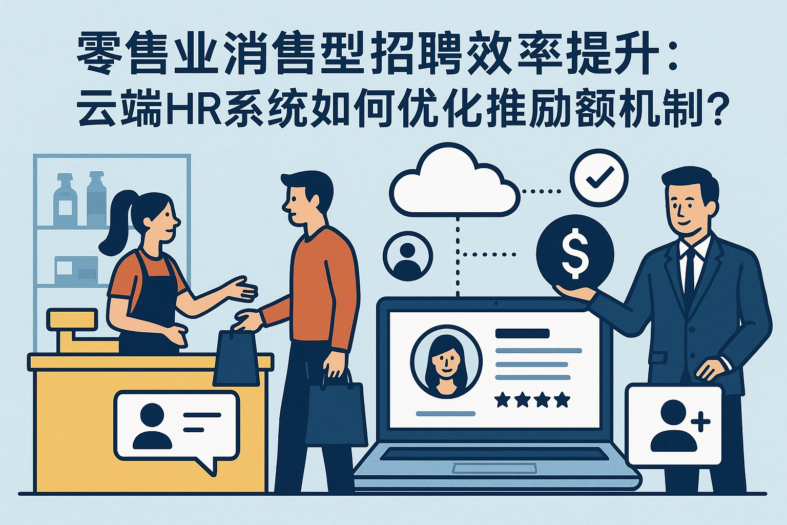 零售业销售型公司招聘效率提升：云端HR系统如何优化推荐奖励机制？