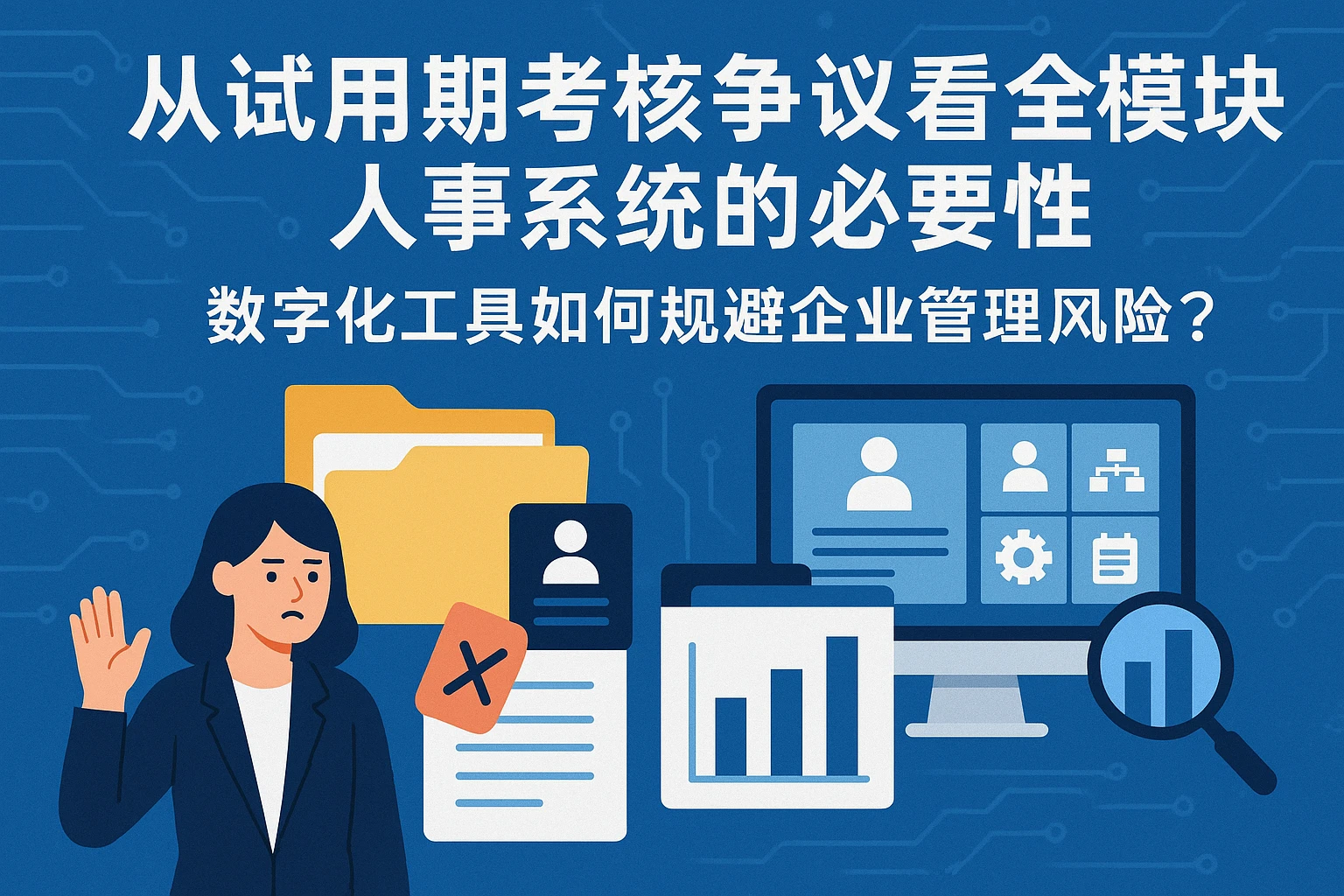 从试用期考核争议看全模块人事系统的必要性——数字化工具如何规避企业管理风险？
