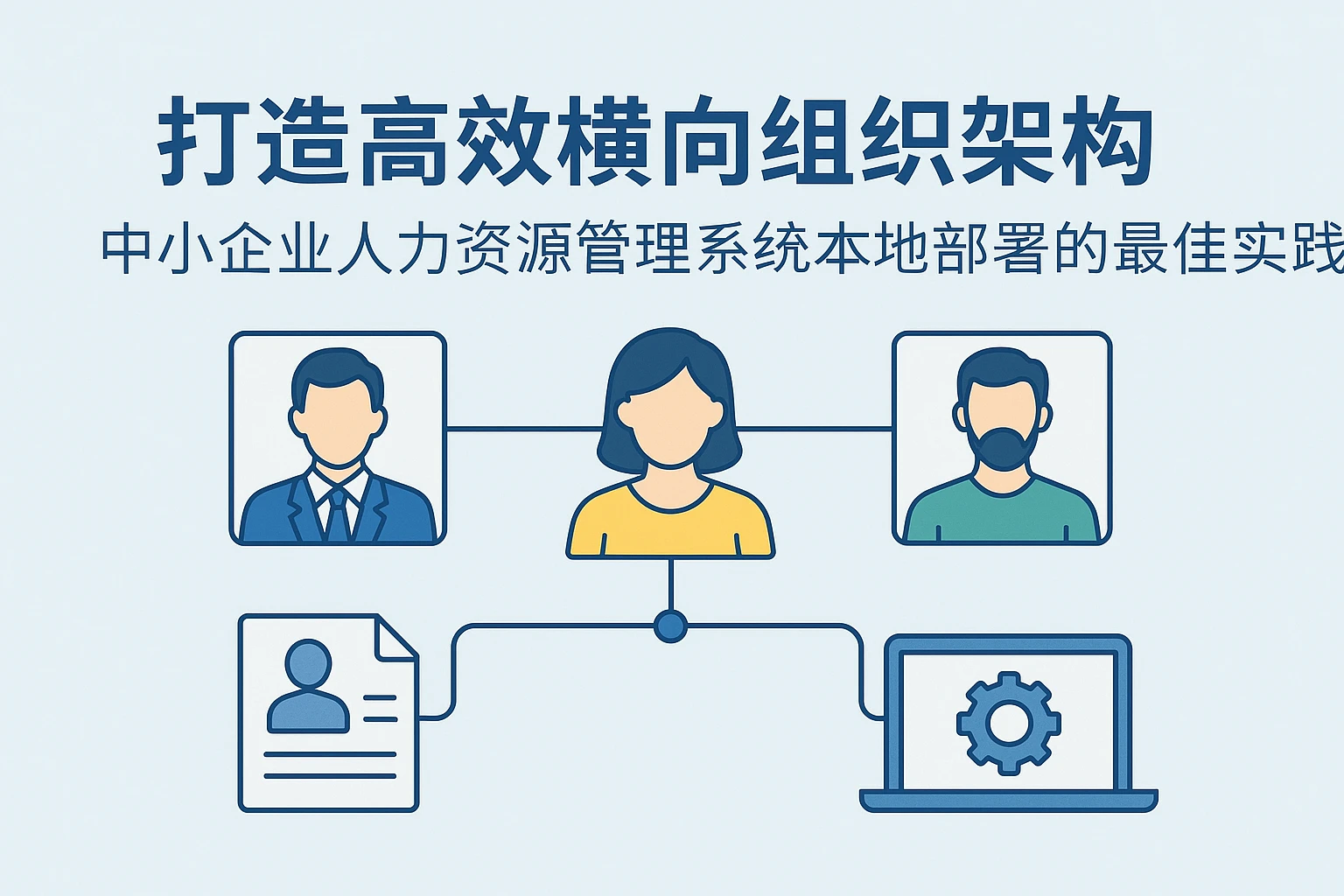 打造高效横向组织架构：中小企业人力资源管理系统本地部署的最佳实践