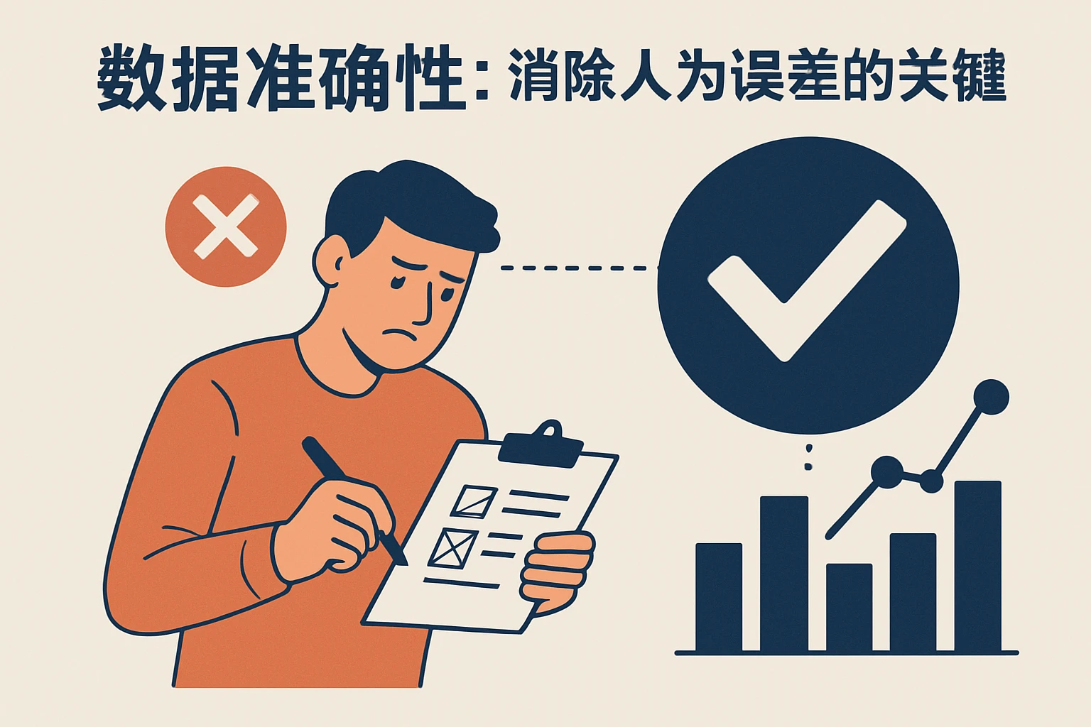 2. 数据准确性：消除人为误差的关键