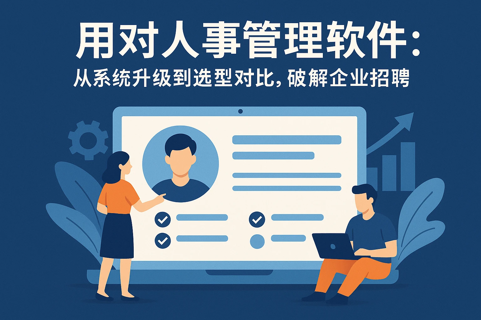 用对人事管理软件：从系统升级到选型对比，破解企业招聘达成率难题