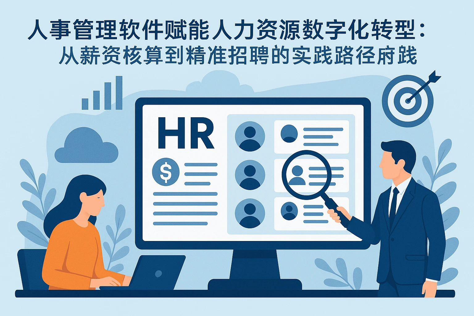 人事管理软件赋能人力资源数字化转型：从薪资核算到精准招聘的实践路径