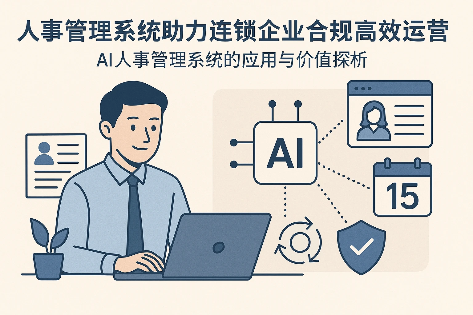 人事管理系统助力连锁企业合规高效运营——AI人事管理系统的应用与价值探析