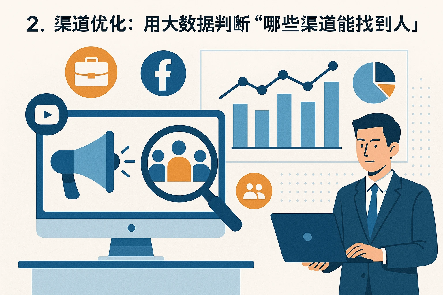 2. 渠道优化：用大数据判断“哪些渠道能找到人”