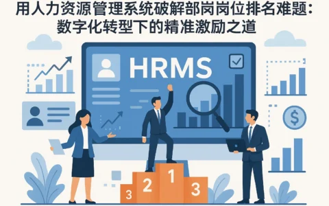 用人力资源管理系统破解部门岗位排名难题：数字化转型下的精准激励之道