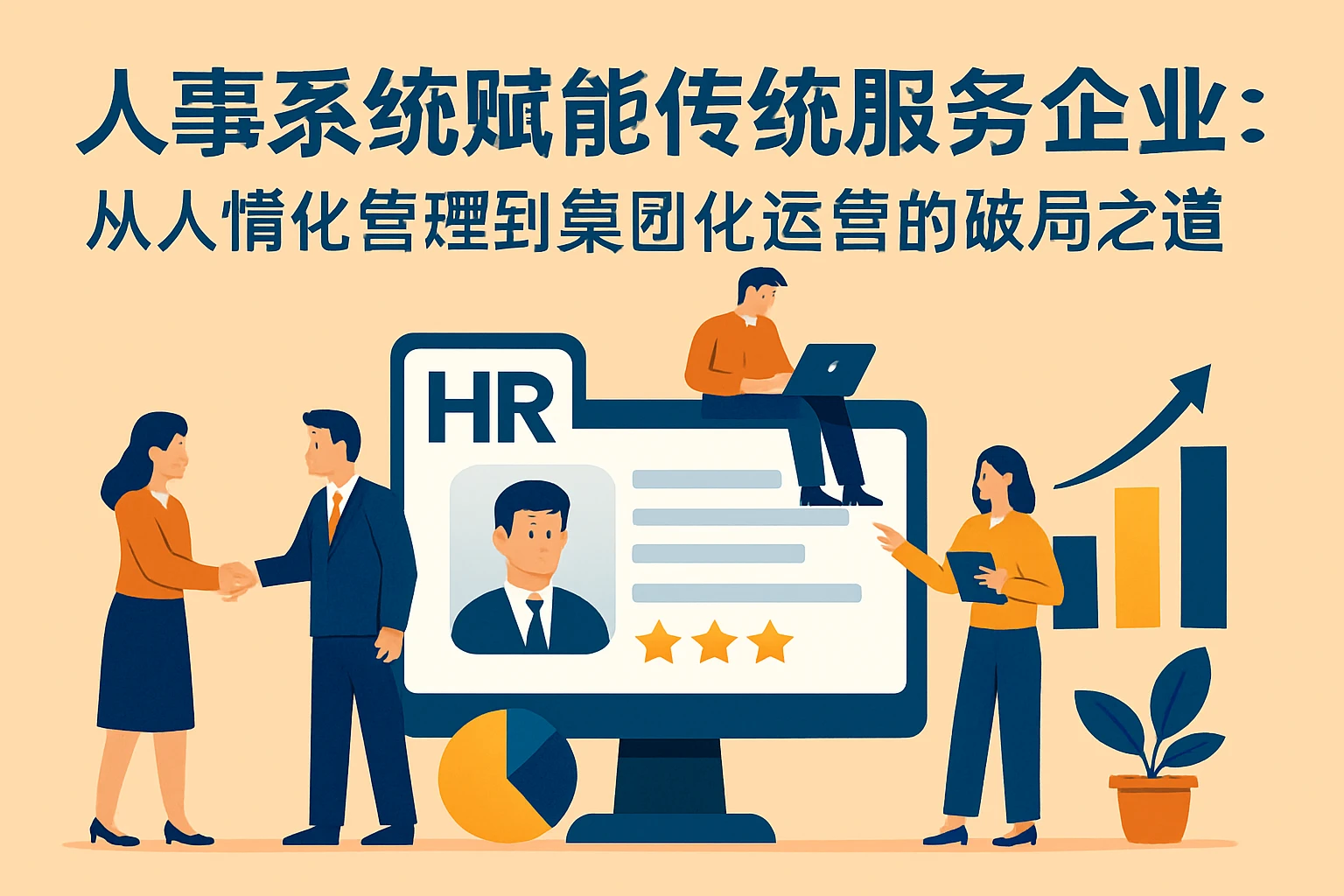 人事系统赋能传统服务企业：从人情化管理到集团化运营的破局之道