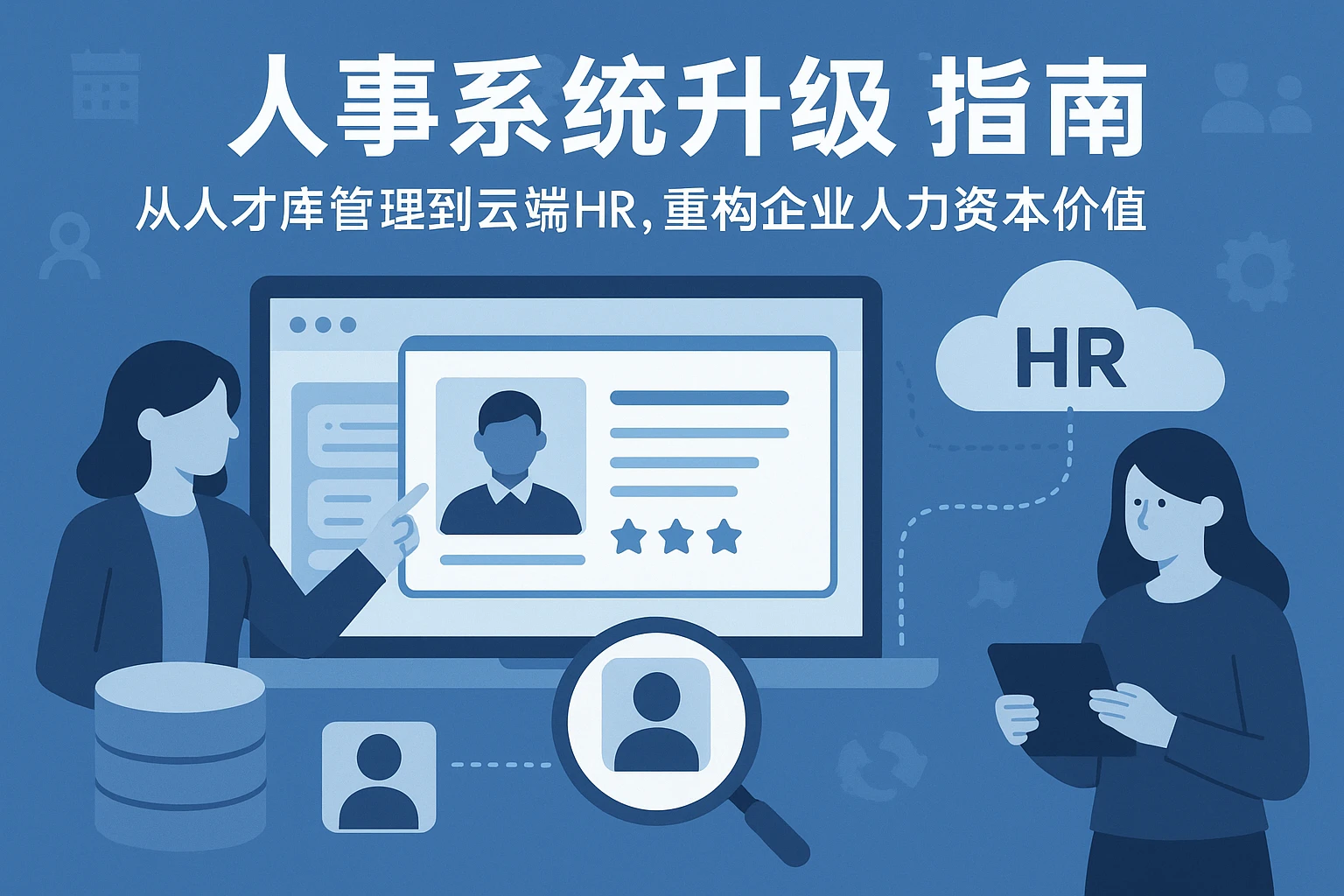人事系统升级指南：从人才库管理到云端HR，重构企业人力资本价值