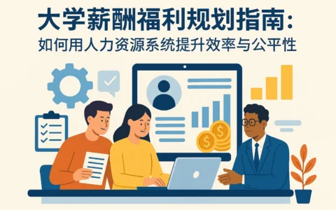 高校薪酬福利规划指南：如何用人力资源系统提升效率与公平性