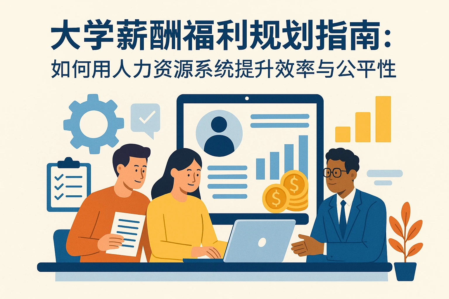 高校薪酬福利规划指南：如何用人力资源系统提升效率与公平性