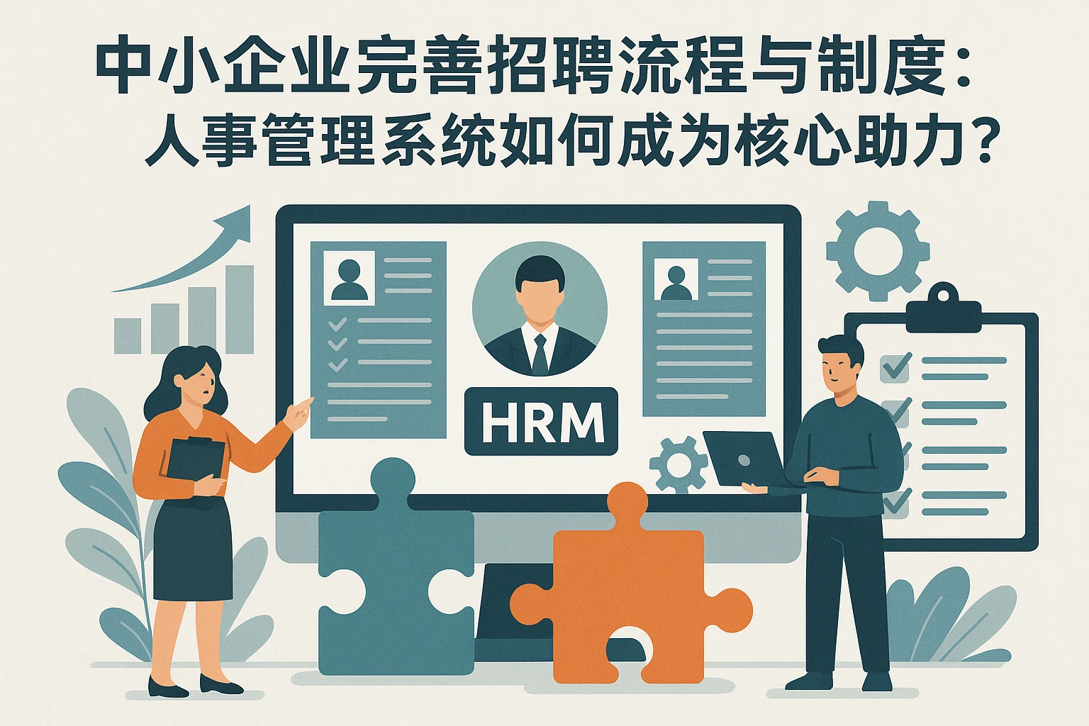 中小企业完善招聘流程与制度：人事管理系统如何成为核心助力？