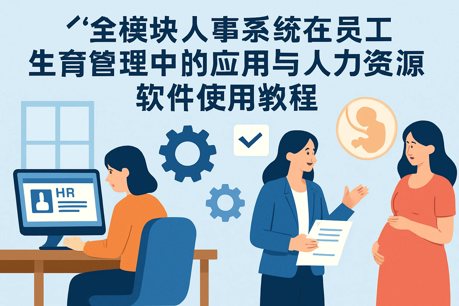 全模块人事系统在员工生育管理中的应用与人力资源软件使用教程