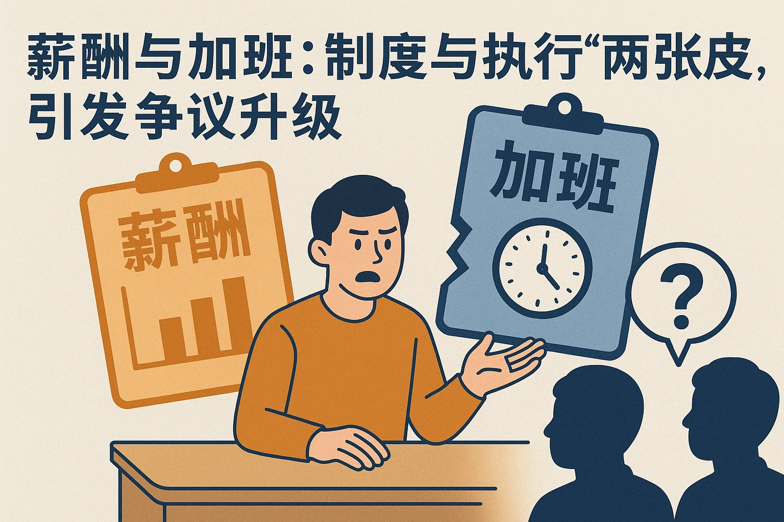 2. 薪酬与加班：制度与执行“两张皮”，引发争议升级