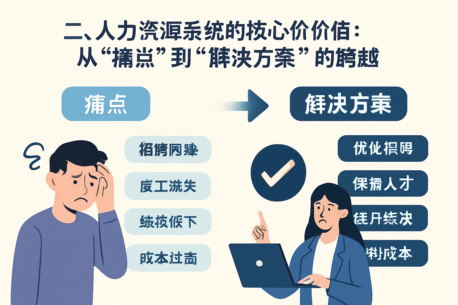 二、人力资源系统的核心价值：从“痛点”到“解决方案”的跨越
